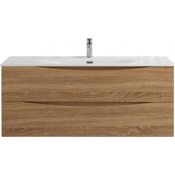 База под раковину BELBAGNO MARINO-CER-N-1200-2C-SO-WO-P подвесная с двумя выкатными ящиками 1196x460x500