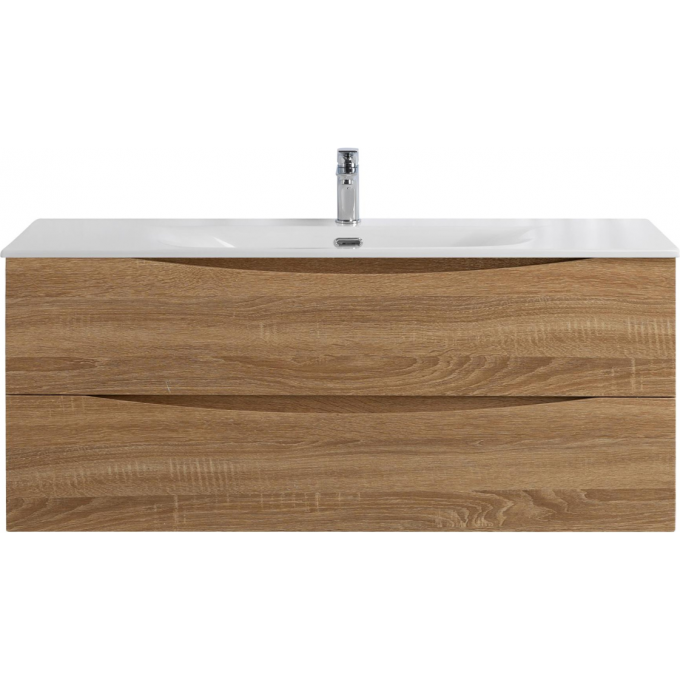 База под раковину BELBAGNO подвесная с двумя выкатными ящиками 1196x460x500 MARINO-CER-N-1200-2C-SO-WO-P