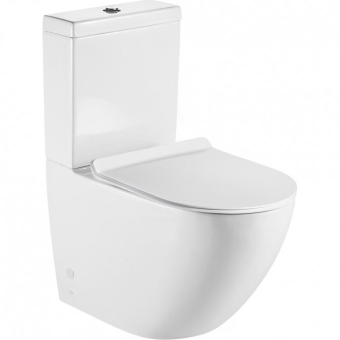 Чаша напольного безободкового унитаза BELBAGNO AMANDA BB051CPR