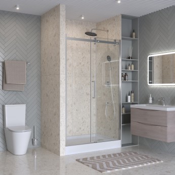 Душевая дверь BELBAGNO MARINO-2-BF-1-110-C-CR