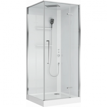 Душевая кабина BELBAGNO UNO UNO-CAB-A-1-90-C-Cr-Bi-TOP-R 90x90x212,5 см R