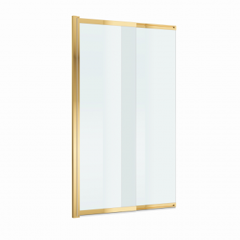 Душевая шторка на ванну BELBAGNO LUCE-VF-11-100/145-C-ORO
