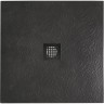 Душевой поддон из искусственного мрамора BELBAGNO TRAY-MR-UNO-A-90-35-NERO-NO