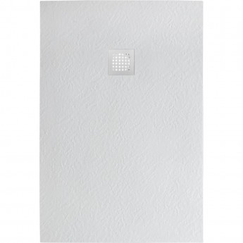 Душевой поддон из искусственного мрамора BELBAGNO TRAY-MR-UNO-AH-100/80-35-W-BO