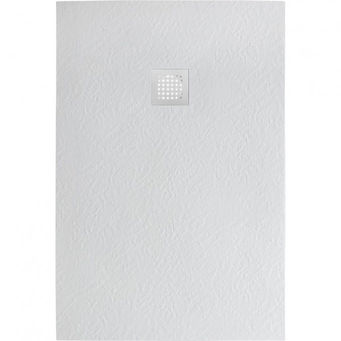 Душевой поддон из искусственного мрамора BELBAGNO TRAY-MR-UNO-AH-100/80-35-W-BO