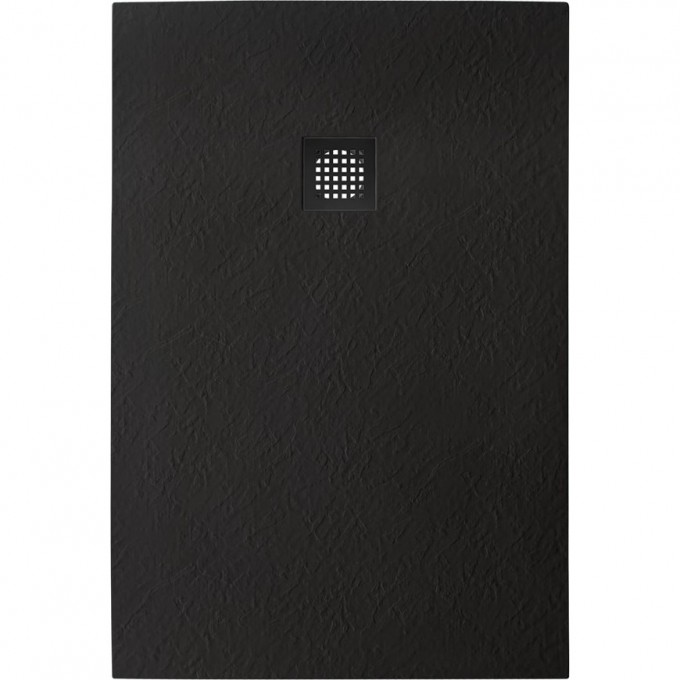 Душевой поддон из искусственного мрамора BELBAGNO TRAY-MR-UNO-AH-120/80-35-NERO-NO