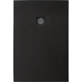Душевой поддон из искусственного мрамора BELBAGNO TRAY-MR-UNO-AH-120/90-35-NERO-NO