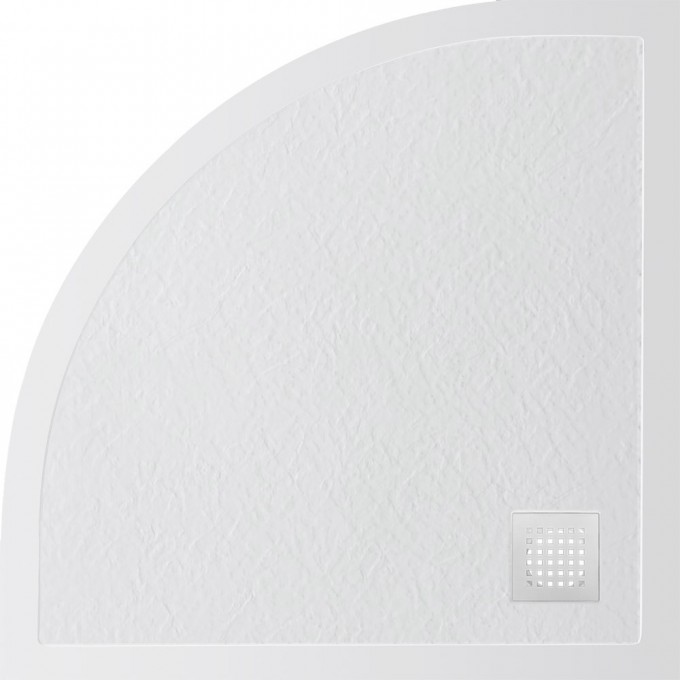 Душевой поддон из искусственного мрамора BELBAGNO TRAY-MR-UNO-R-90-550-35-W-BO