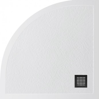 Душевой поддон из искусственного мрамора BELBAGNO TRAY-MR-UNO-R-90-550-35-W-NO