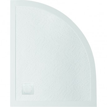 Душевой поддон из искусственного мрамора BELBAGNO TRAY-MR-UNO-RH-120/90-550-35-W-L-BO