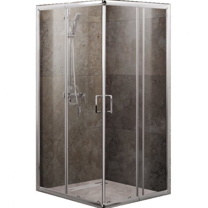 Душевой уголок 85-100x85-100 см BELBAGNO UNIQUE-A-2-85/100-C-Cr