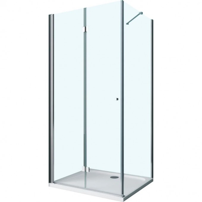 Душевой уголок BELBAGNO ALBANO-ASH-1-90/80-C-Cr