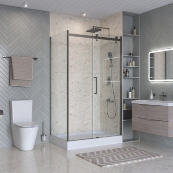 Душевой уголок BELBAGNO MARINO-2-AH-1-140/80-C-GM