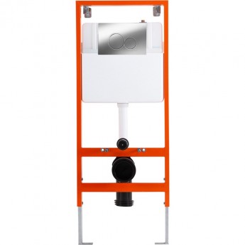 Инсталляция для подвесного унитаза в комплекте с клавишей смыва BELBAGNO