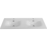 Керамическая раковина с двумя чашами BELBAGNO UNO , 1210x460x170 BB-8099-120-2