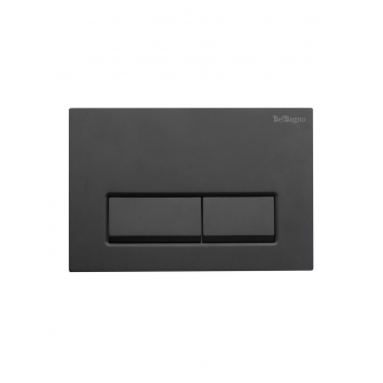 Кнопка смыва BELBAGNO BB-15R-NERO.M черный матовый