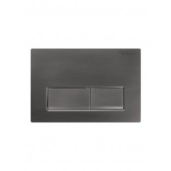 Кнопка смыва BELBAGNO BB-15R-GM оружейная сталь