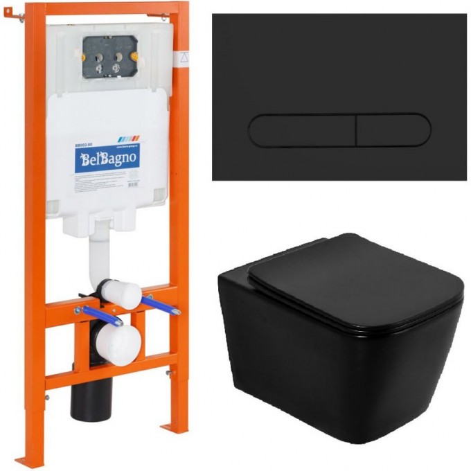 Комплект 4в1 BELBAGNO BB3202CHR-MB/BB3202SC-MB/BB002-80/BB007-PR-NERO.M