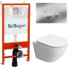 Комплект инсталляции BELBAGNO BB026 с унитазом UNO-TOR и клавишей смыва BB5177CH-TOR/SC/BB026/BB081CR