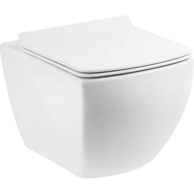 Подвесной безободковый унитаз BELBAGNO CARINA BB514CHR