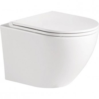 Подвесной безободковый унитаз BELBAGNO SFERA-R BB046CHR