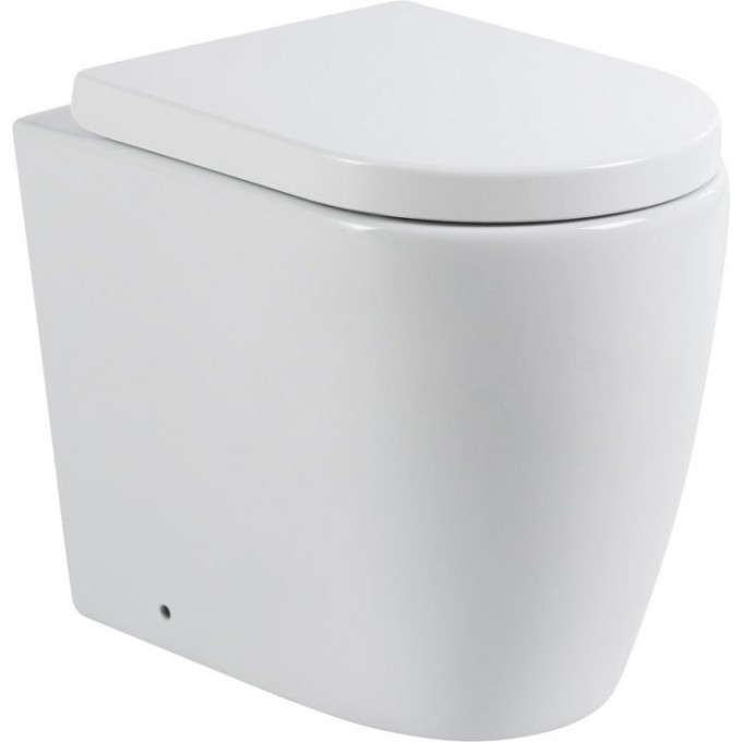 Приставной безободковый унитаз BELBAGNO MARINO BB105CBR