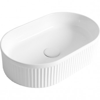 Раковина керамическая BELBAGNO BB1497 накладная, овальная, 500x320x120