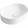 Раковина керамическая BELBAGNO накладная, овальная, 500x370x135 BB1483