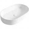 Раковина керамическая BELBAGNO накладная, овальная, 610x385x120 BB1479