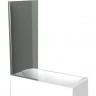 Шторка для ванны 80 см BELBAGNO UNO-V-1-80/150-C-Cr