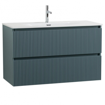 Тумба под раковину BELBAGNO UNO-1200-2C-SO-AO подвесная голубая матовая