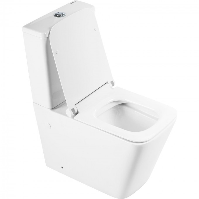 Унитаз-компакт безободковый BELBAGNO BB02093CPR/BB2112SC