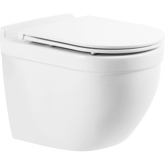 Унитаз подвесной безободковый BELBAGNO BB017CHR/BB865SC