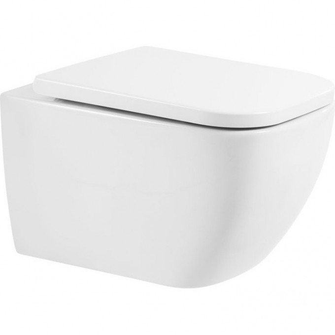 Унитаз подвесной безободковый BELBAGNO BB10100CHR/BB309SC