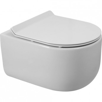 Унитаз подвесной безободковый BELBAGNO SOFT-TOR BB084CH-TOR/BB2111SC