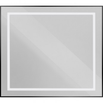 Зеркало BELBAGNO SPC-KRAFT-900-800-SENS-NERO, 900x800x32 мм